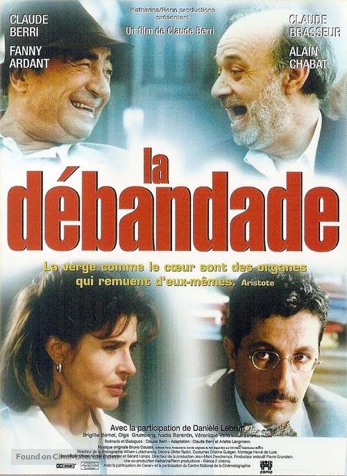 La d&eacute;bandade - French Movie Poster