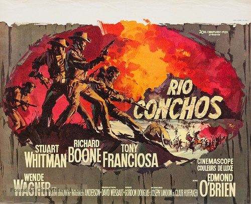 Rio Conchos - Belgian Movie Poster
