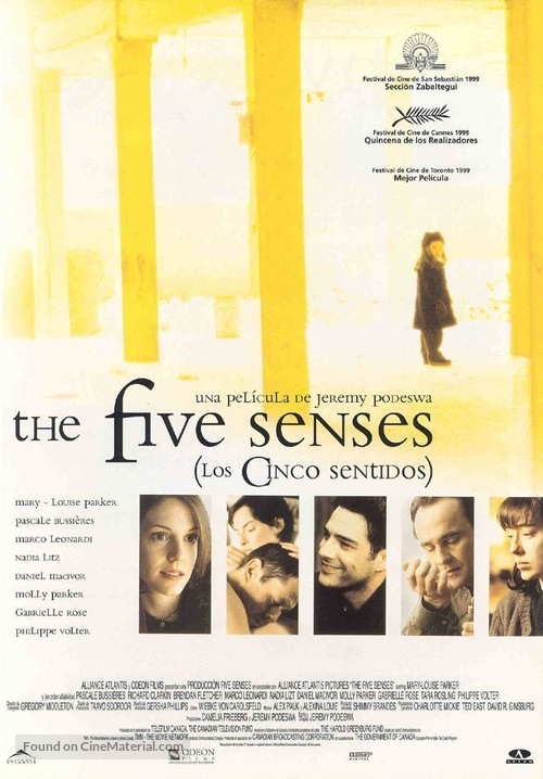 The Five Senses - Spanish poster