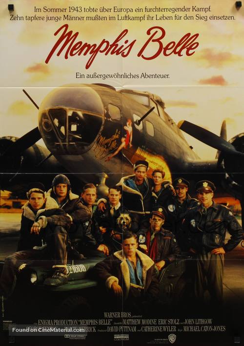 Memphis Belle - German Movie Poster