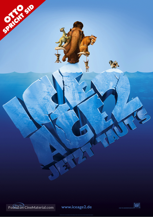 Ice Age: The Meltdown - German Movie Poster