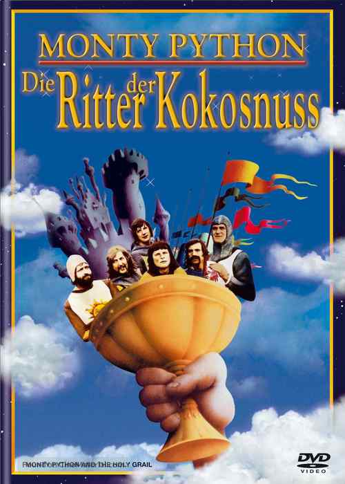 Monty Python and the Holy Grail - Swiss Movie Cover