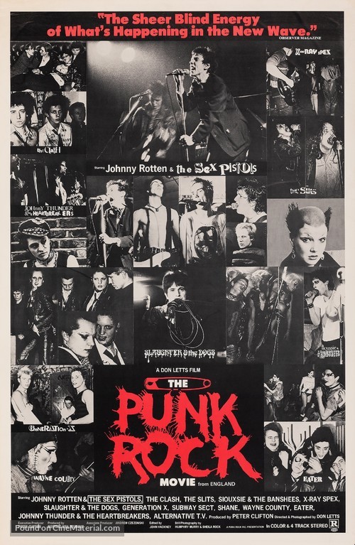 The Punk Rock Movie - Movie Poster