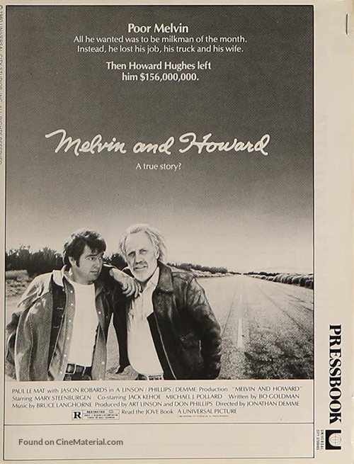 Melvin and Howard - poster