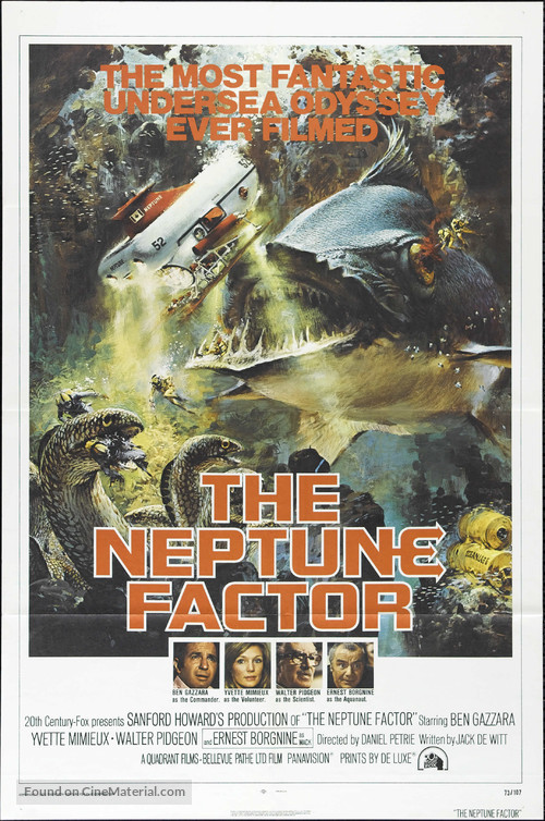 The Neptune Factor - Movie Poster