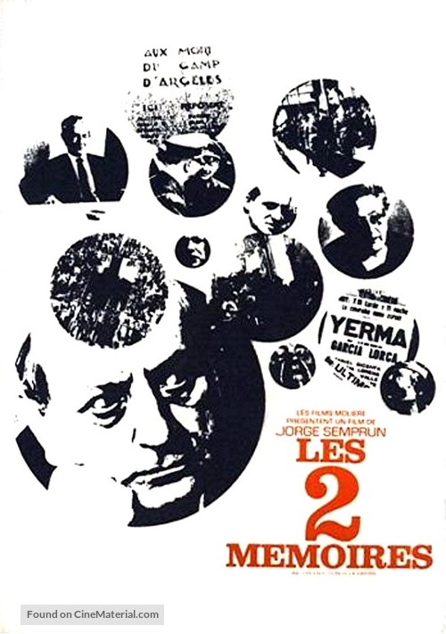 Les deux m&eacute;moires - French Movie Poster