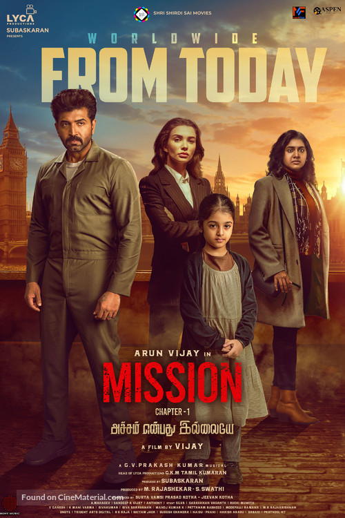 Mission: Chapter 1 - Indian Movie Poster