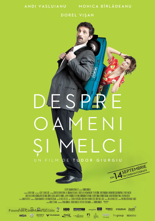 Despre oameni si melci - Romanian Movie Poster