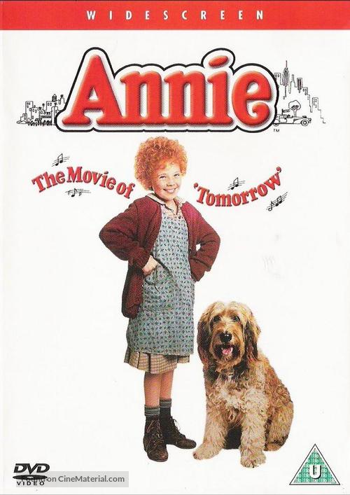 Annie - British DVD movie cover