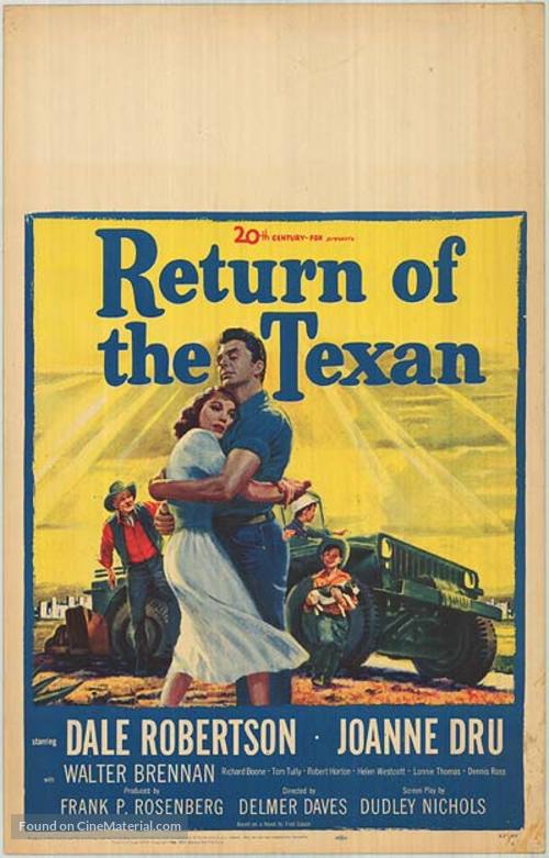 Return of the Texan - Movie Poster