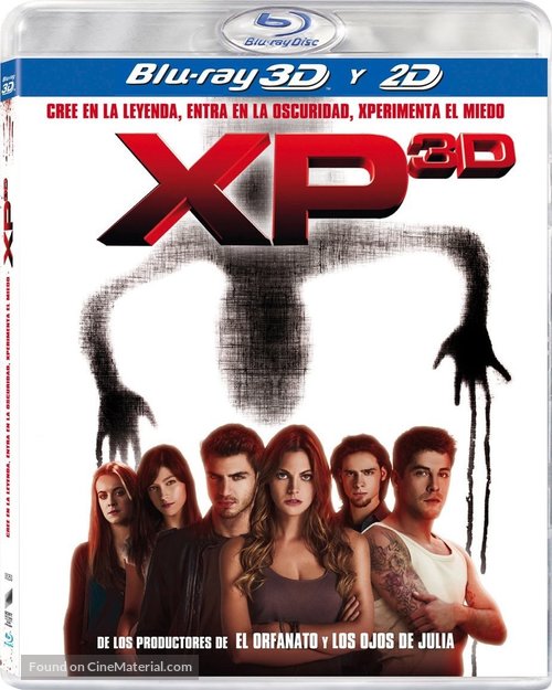 XP3D - Blu-Ray movie cover