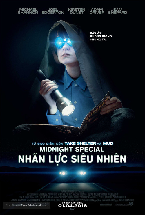Midnight Special - Vietnamese Movie Poster