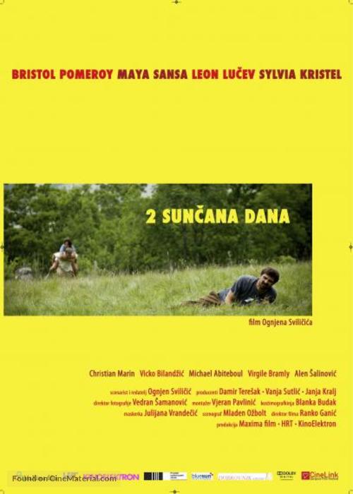 Two Sunny Days - Croatian Movie Poster