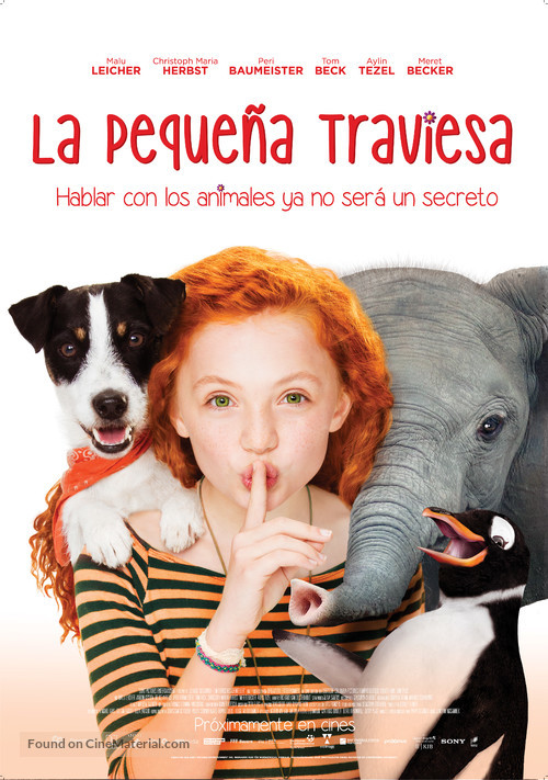 Liliane Susewind - Ein tierisches Abenteuer - Colombian Movie Poster