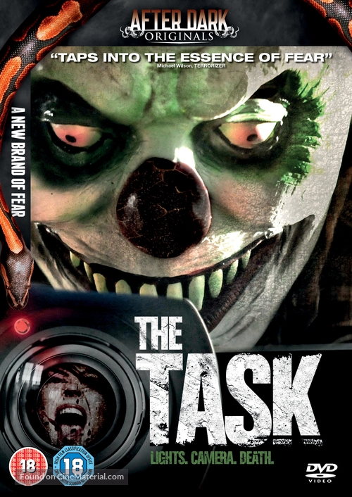 The Task - British DVD movie cover