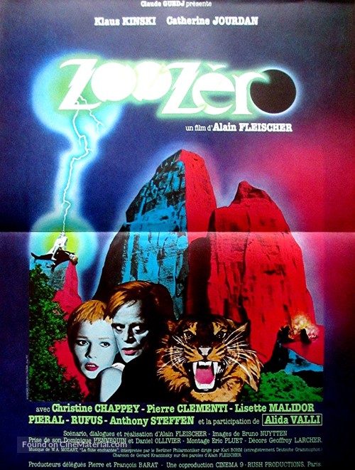 Zoo z&eacute;ro - French Movie Poster