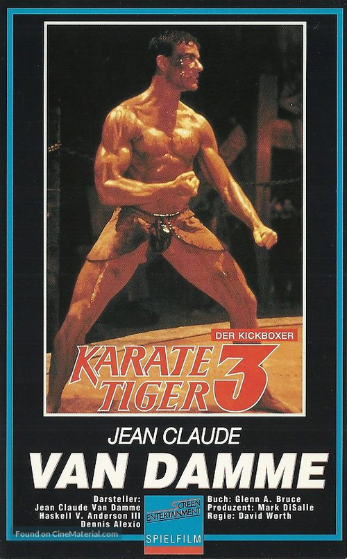 Kickboxer - German Movie Cover