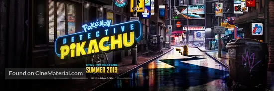 Pok&eacute;mon: Detective Pikachu - Movie Poster