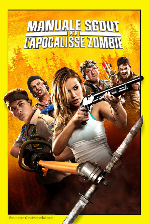 Scouts Guide to the Zombie Apocalypse - Italian Movie Cover