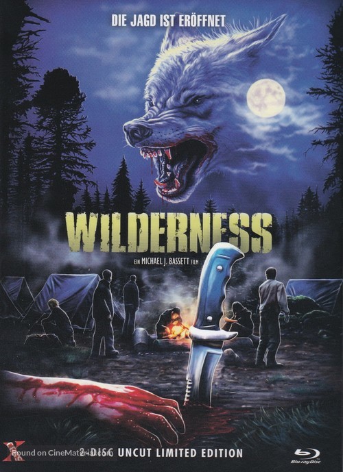 Wilderness - German Blu-Ray movie cover