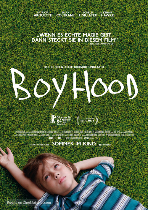 Boyhood - German Movie Poster