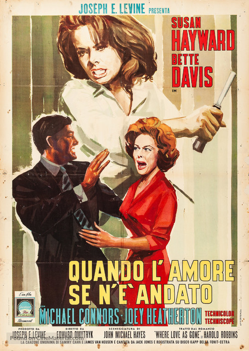 Where Love Has Gone - Italian Movie Poster