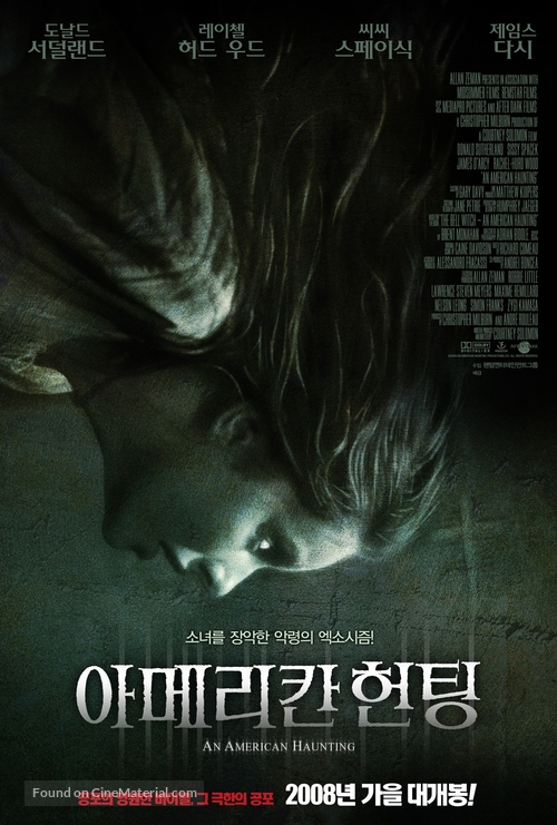 An American Haunting - South Korean Movie Poster