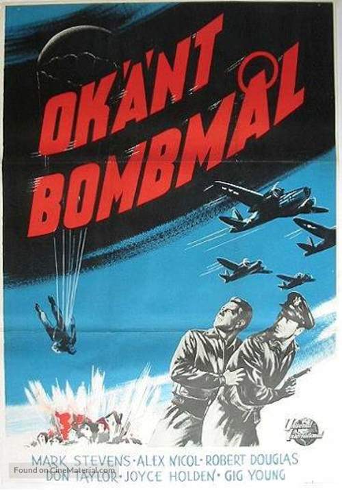 Target Unknown - Swedish Movie Poster