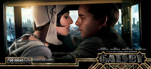 The Great Gatsby - Brazilian Movie Poster