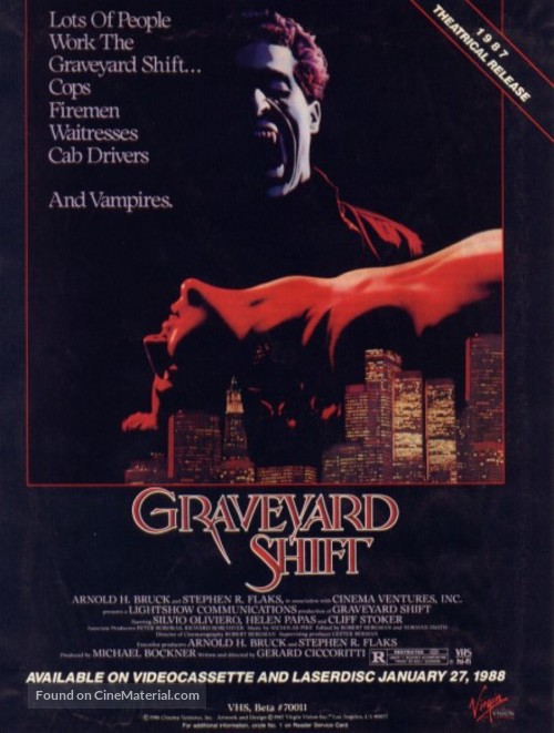 Graveyard Shift - Movie Poster