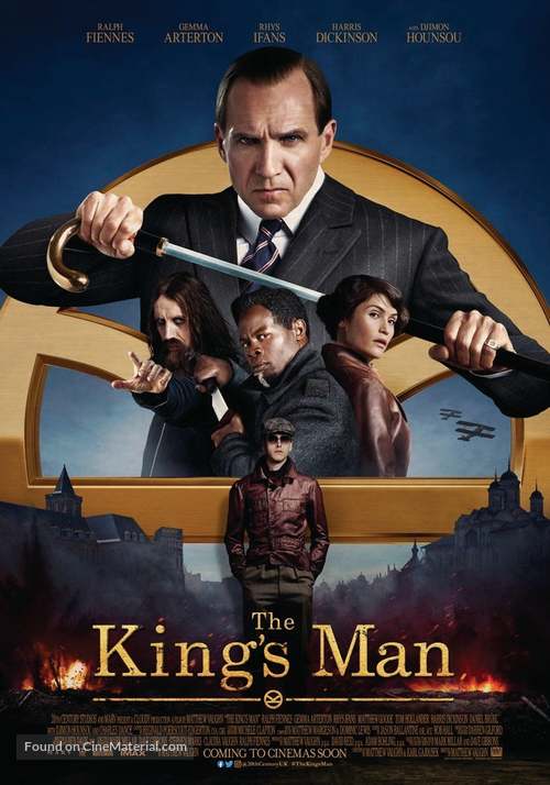The King's Man (2021) British movie poster