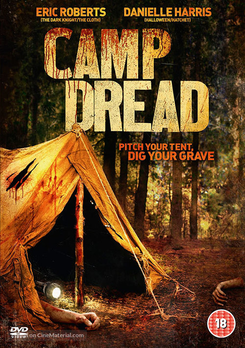 Camp Dread - British DVD movie cover