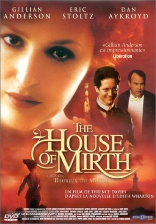 The House of Mirth - French DVD movie cover
