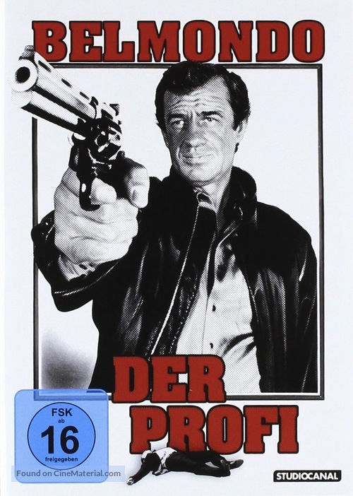 Le professionnel - German DVD movie cover