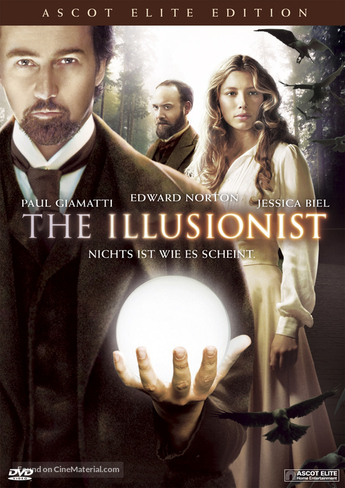 The Illusionist - Swiss DVD movie cover