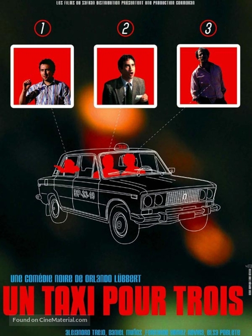 Taxi para tres - French Movie Poster