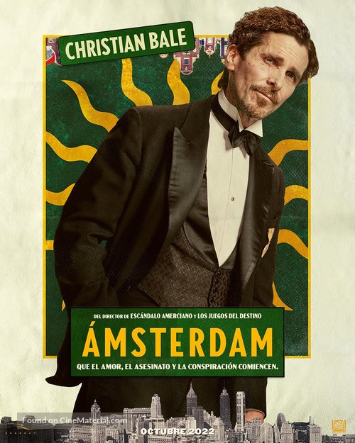 Amsterdam - Colombian Movie Poster