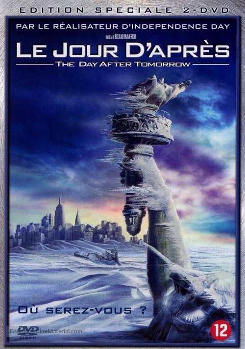 The Day After Tomorrow - Belgian DVD movie cover