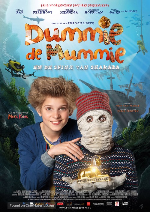 Dummie de Mummie en de Sfinx van Shakaba - Dutch Movie Poster