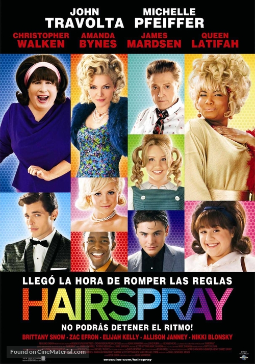 Hairspray - Uruguayan Movie Poster
