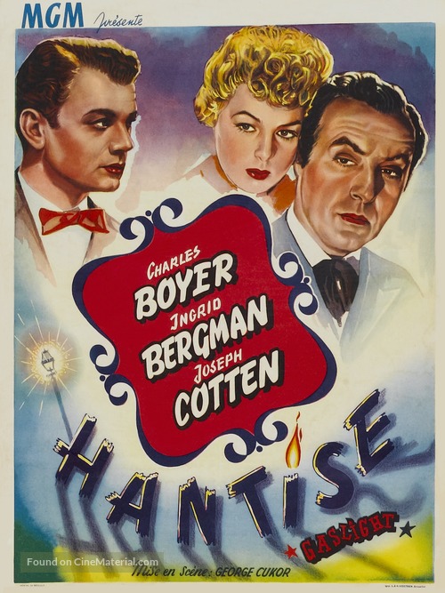 Gaslight - Belgian Movie Poster