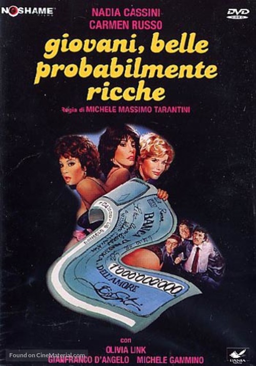 Giovani, belle... probabilmente ricche - Italian DVD movie cover
