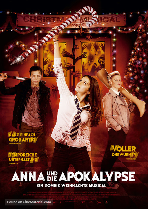 Anna and the Apocalypse - German Movie Poster