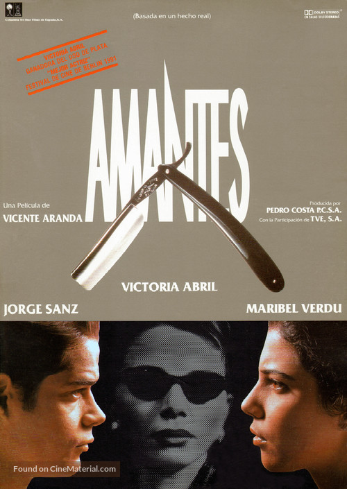 Amantes - Spanish Movie Poster