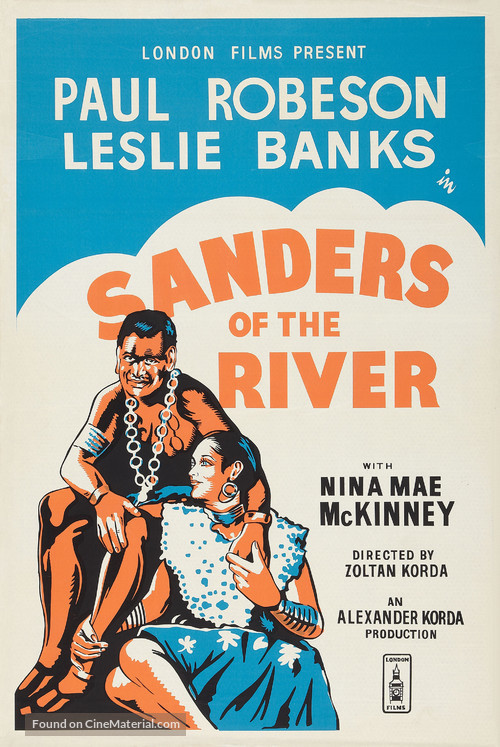 Sanders of the River - British Movie Poster