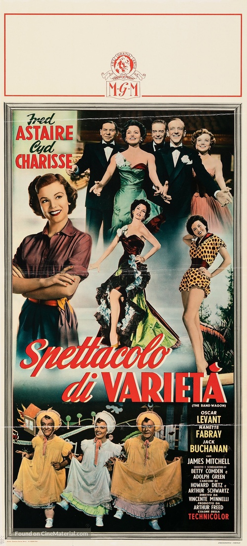 The Band Wagon - Italian Movie Poster