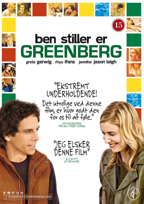 Greenberg - Danish Movie Cover