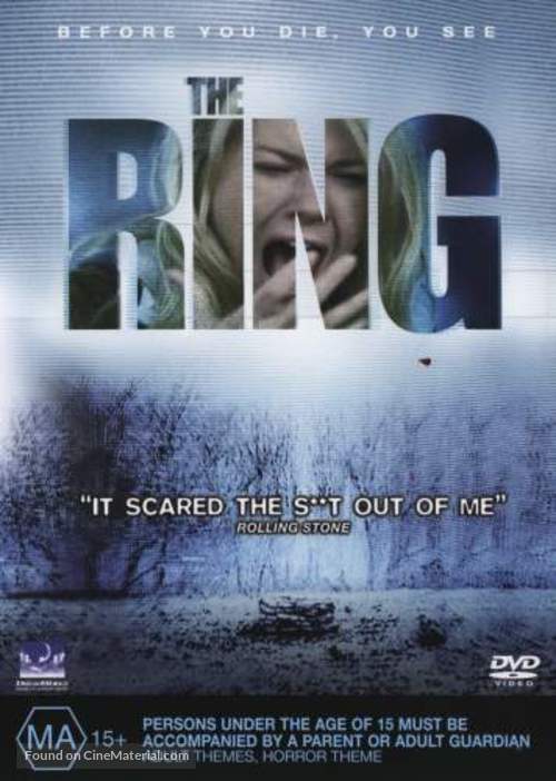 The Ring - Australian DVD movie cover