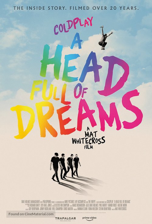 Coldplay: A Head Full of Dreams - British Movie Poster