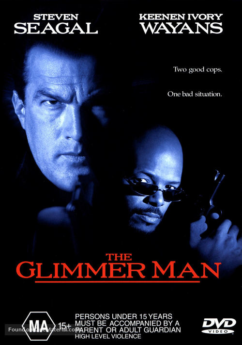The Glimmer Man - Australian DVD movie cover
